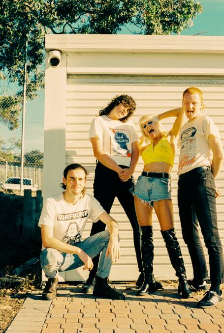 CHEEKY: Amyl and The Sniffers.