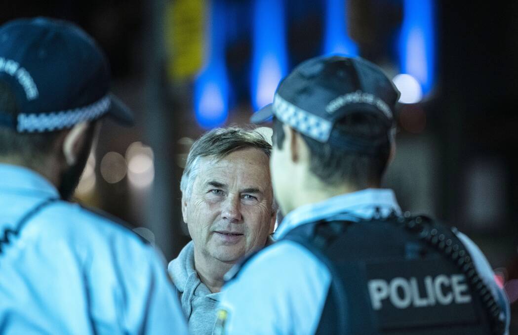 A FATHER'S LOVE: Ralph Kelly threw himself into the work of the Thomas Kelly Foundation to make Sydney's streets safer after his son's 'coward-punch' death. Picture FAIRFAX