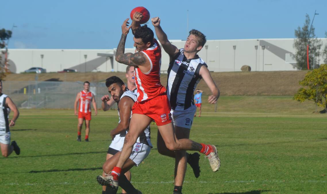 All the action from the Black Diamond AFL seventh round.