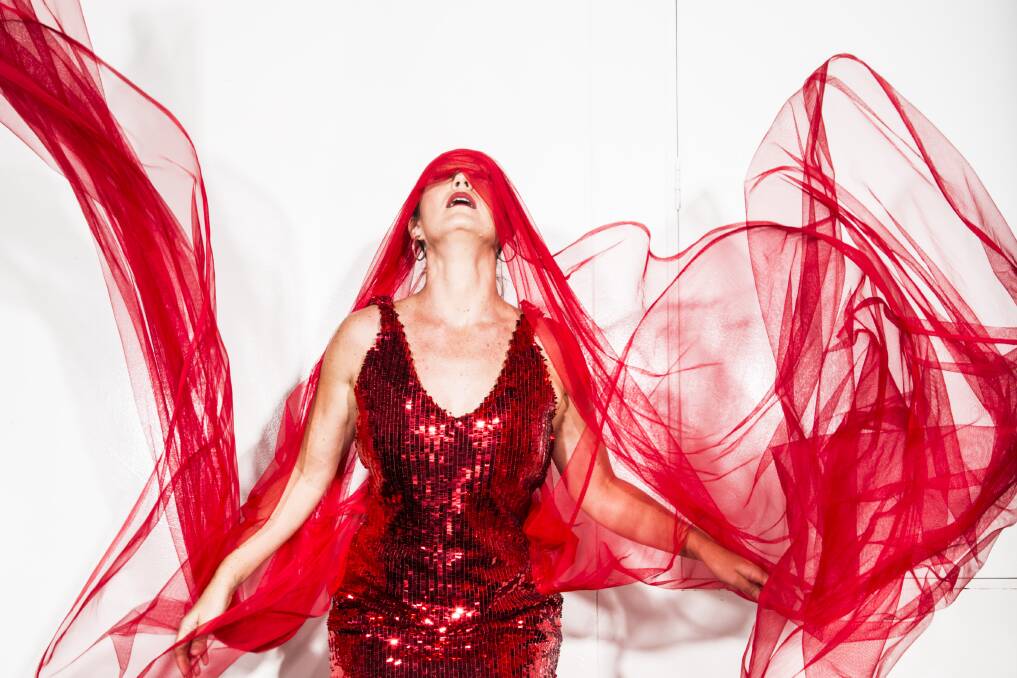 FEARLESS ENERGY: Red, a one-woman dance theatre work "with a hint of fun and fabulousness", will be performed at the Fringe Festival in March. Visit newcastlefringe.com.au for details.