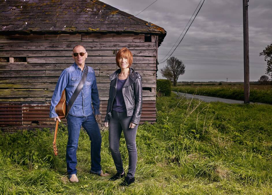 ACCOUSTIC TREAT: Kiki Dee appears with Carmelo Luggeri at Lizotte's on Sunday.