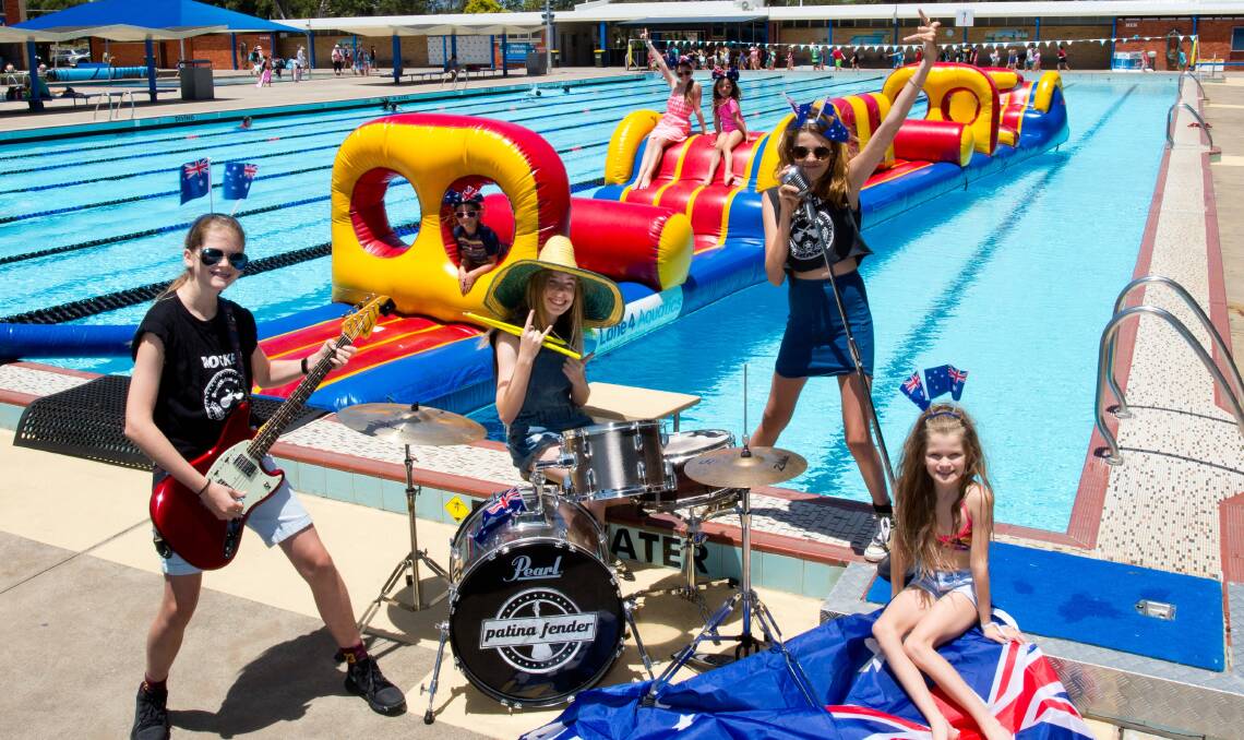 POOL PARTY: With so many activities planned across the whole city, there really is something for everyone to enjoy on Australia Day.