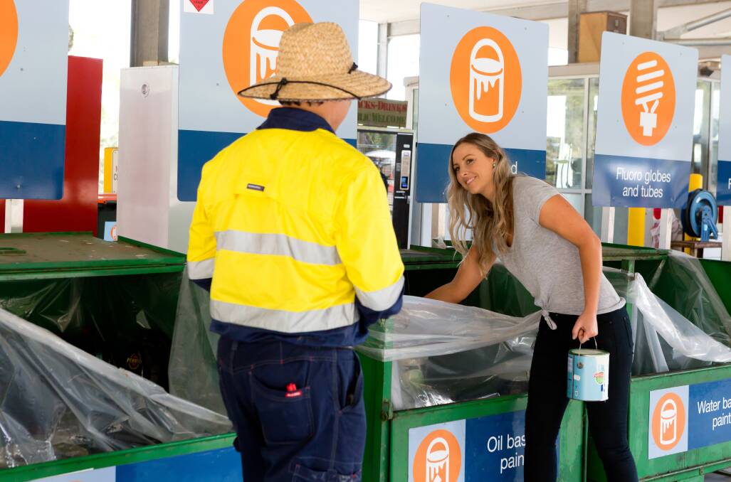 EASY DISPOSAL: Drop off your problem waste at Newcastle's Community Recycling Centre, Minmi Road, Wallsend. It's free.