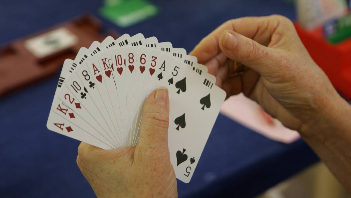 DEAL: Play cards on Tuesday Mayfield Senior Citizens.