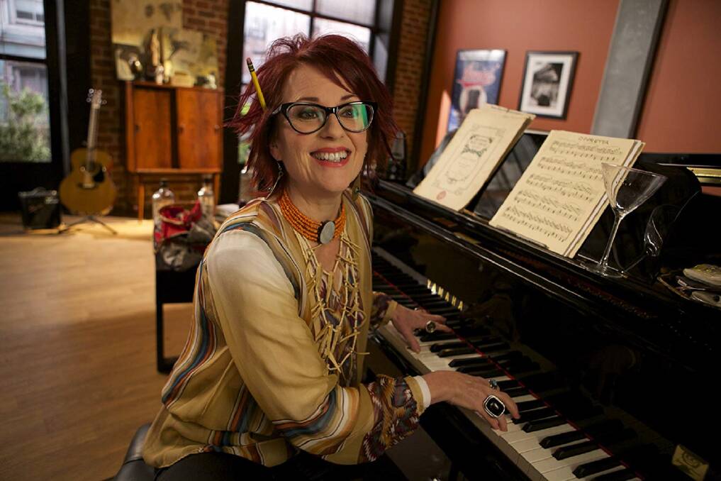 KAREN'S IN TOWN: Megan Mullally, the star of Will & Grace, is touring with her band Nancy and Beth. She's at Lizotte's on Tuesday.
