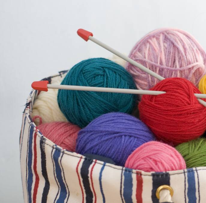 Knit and Knatter: Held at Mayfield Church of Christ on Monday.
