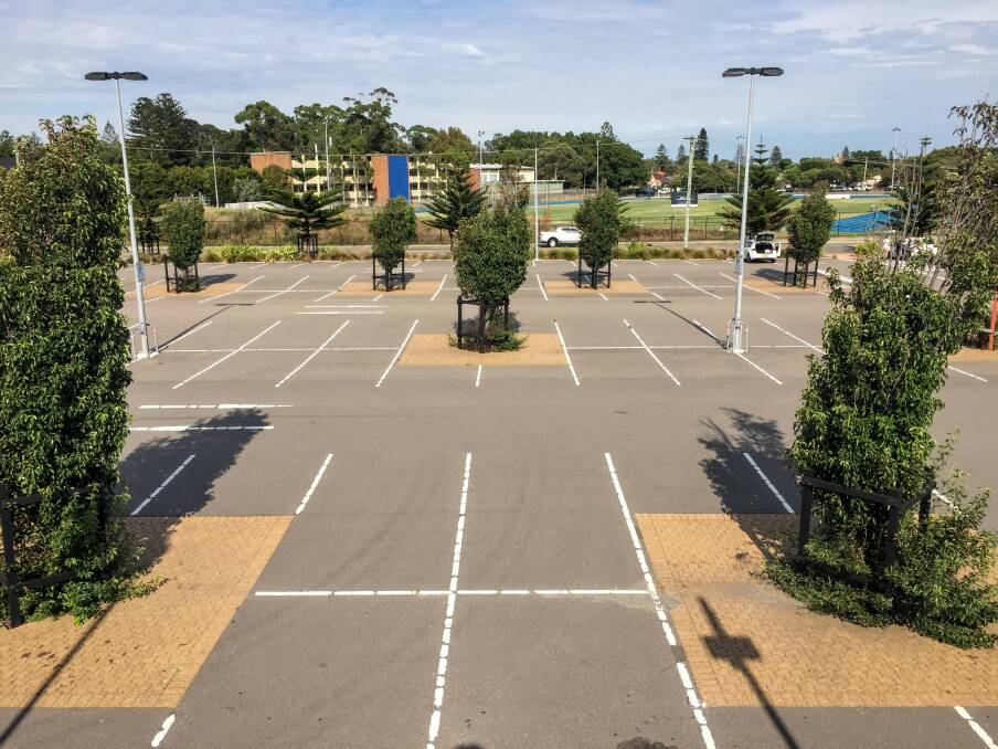 PLENTY AVAILABLE: No.2 Sportsground car park has 200 parking spaces. It’s just behind Marketown. 