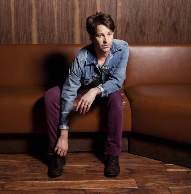 HAPPY DAYS: Catch Bernard Fanning at the Civic Theatre on Friday.