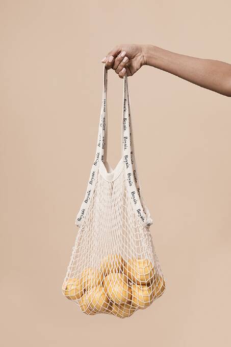 
CARRY ON: The Beysis cotton shopper. 
