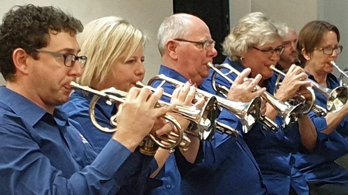 PLAY ON: Toronto Brass invites local musicians, including music students, to join them for a special Anzac Day performance in their driveways this Anzac Day. Picture: Supplied.