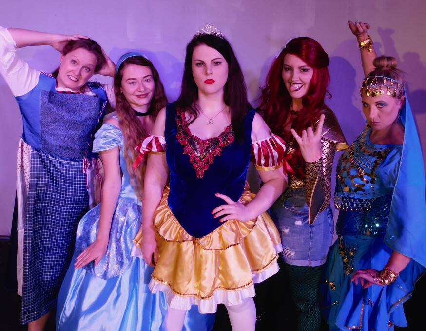 ATTITUDE: See Disney princesses and storybook heroines like you've never seen them before in 'Disenchanted!'. Picture: Natalie Eva
