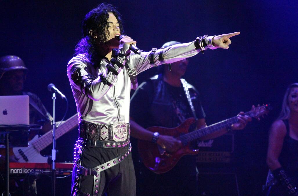 MJ TRIBUTE: William Hall's shows feature replica sets from Michael Jackson concerts, as well as the iconic costumes and dance moves. Picture: Supplied