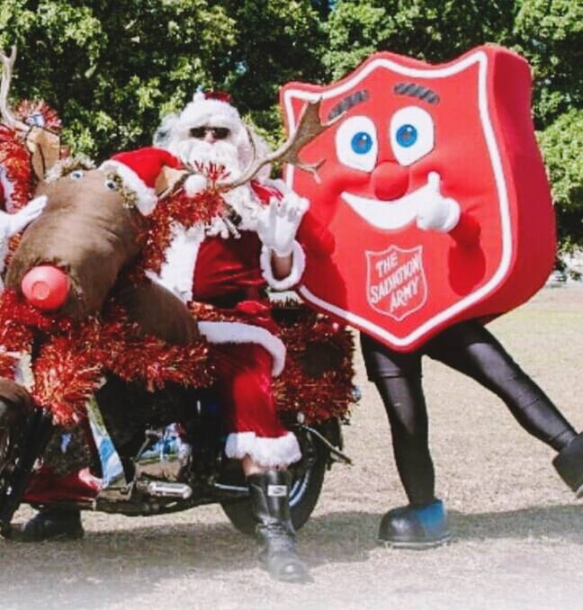 Santa will be collecting donated toys from Toronto Diggers on Saturday, November 24, and adding them to the sleigh ahead of the Bikers for Kids Toy Run, in Newcastle, on Sunday, December 2. Picture: Supplied 