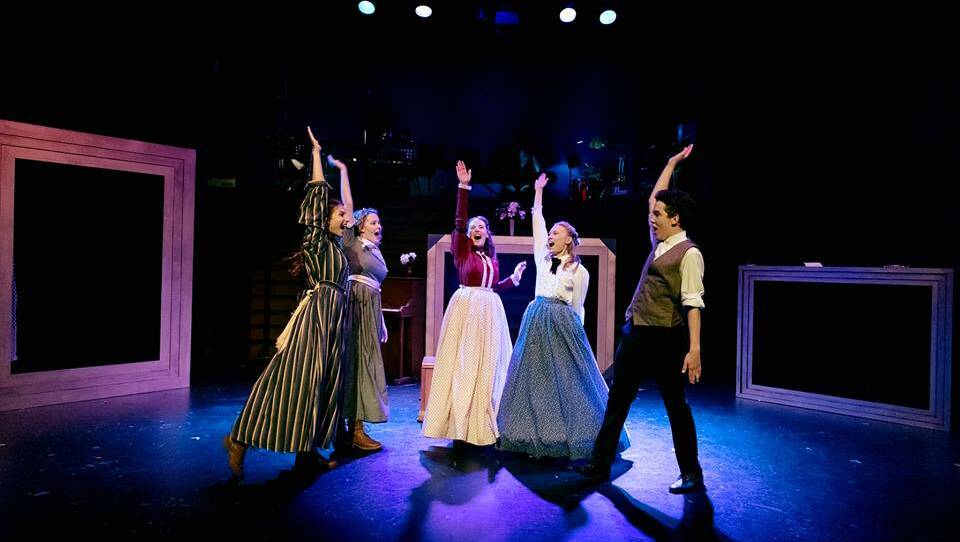FAMILY VALUES: The cast of Little Women performing at the Young People's Theatre in Hamilton. 