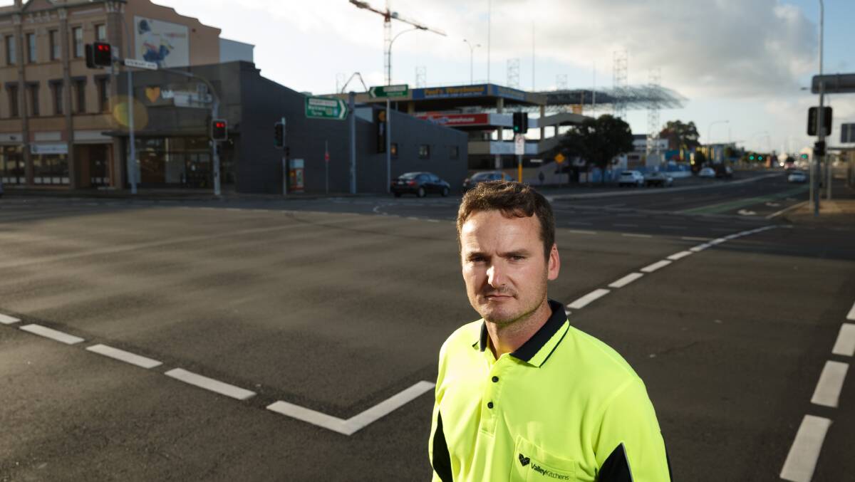 BOOM AND BUST: Brad Allinson's long wait fails to pay off after his family's business Valley Kitchens discovered their building will be demolished. Picture: Max Mason-Hubers
