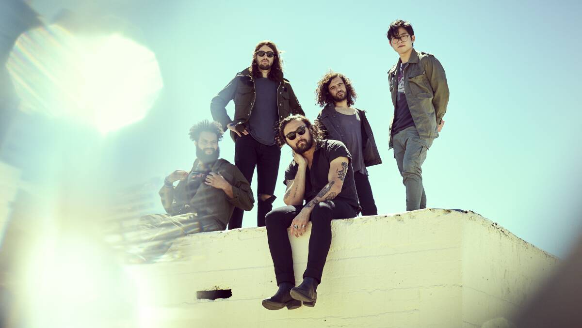 BIG TIME: Gang of Youths have performed What Can I Do If the Fire Goes Out on American television. 