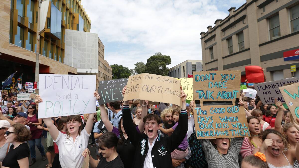 Students rise up for climate