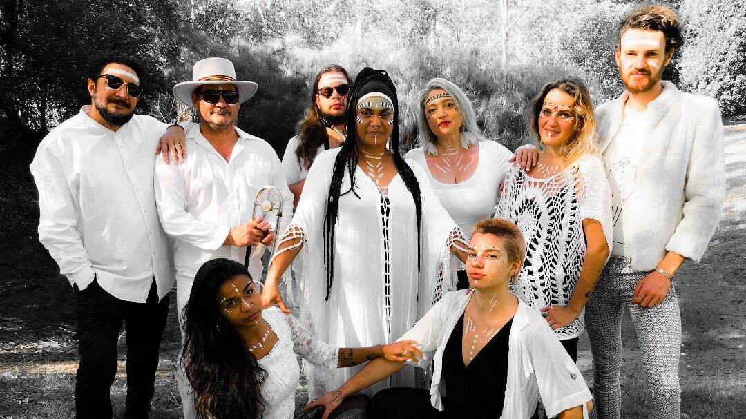CONNECTED: The Gambirra Mob will take its upbeat sounds to Byron Bay to headline Splendour's world stage. Picture: supplied