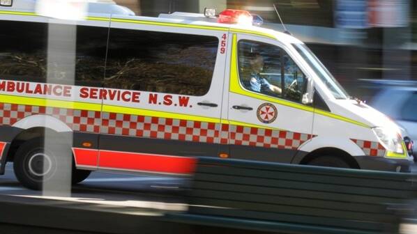 A girl has been taken to hospital after being struck by a car at Mt Hutton