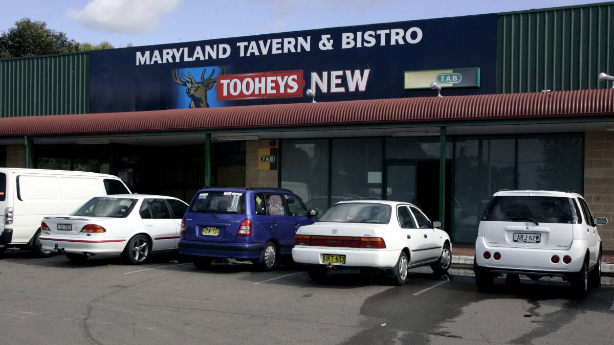 ROBBERY: Maryland Tavern was held up on Anzac Day.