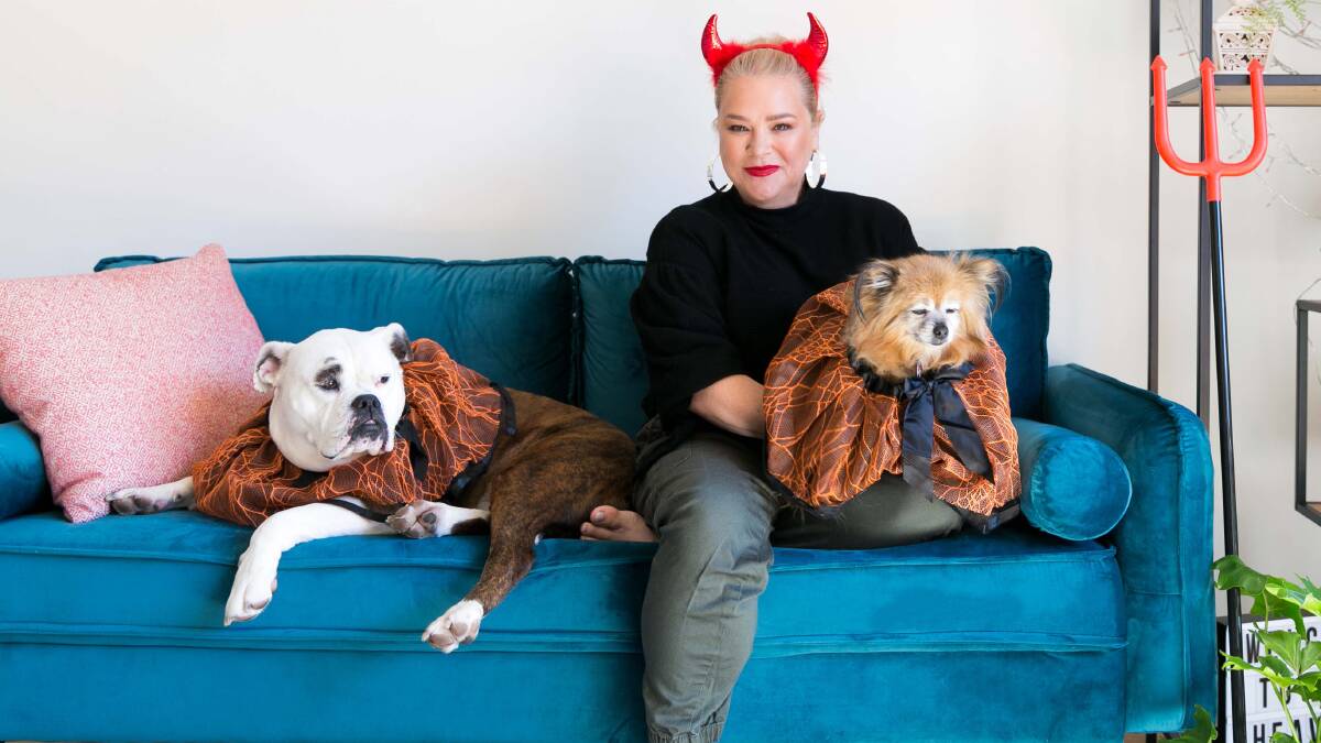Halloween and sofa-loving TV celebrity Yvie Jones will select the Australia's Scariest Sofa Swap winner.