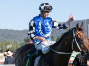 Hunter jockey Dylan Gibbons after winning the Canberra Cup on board Almania recently. Picture by Elsea Kurtz