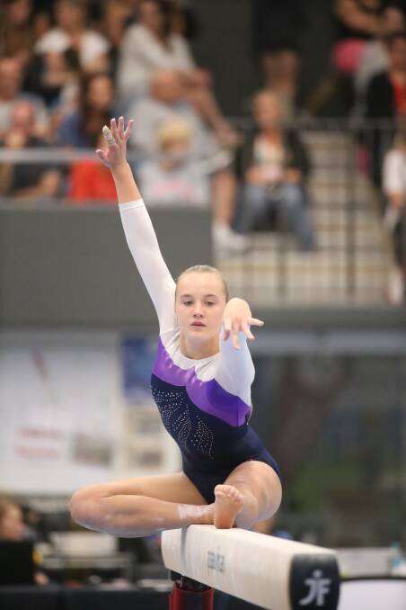 TOP FORM: Aphra O'Brien-Slade will lead the NSW charge at the Australian Gymnastics Championships in Melbourne starting May 22. Picture: Gymnastics NSW