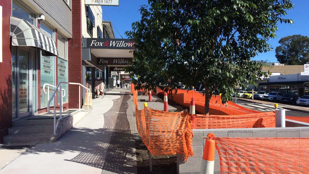IMPROVEMENT: The works being undertaken to upgrade Toronto Boulevarde. Picture: Lake Macquarie City Council