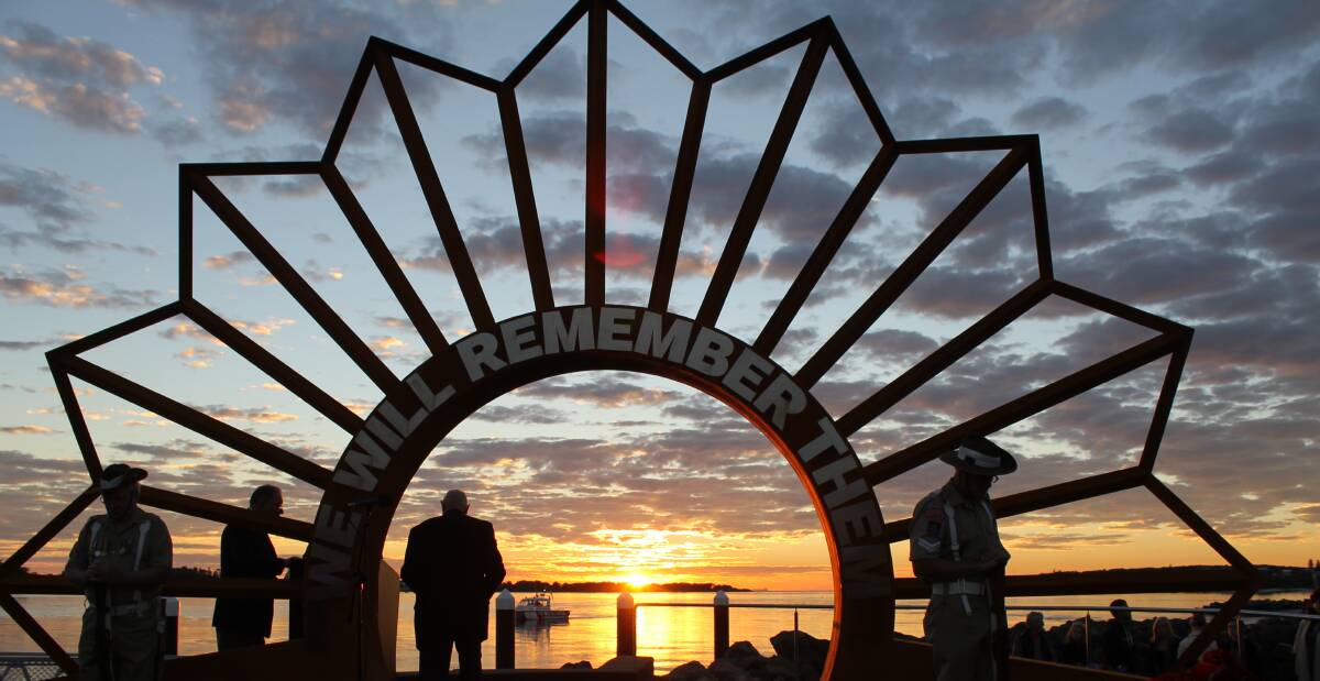 LEST WE FORGET: Services and marches will be held across Newcastle and Lake Macquarie, including Swansea Channel, to commemorate ANZAC Day on April 25. 