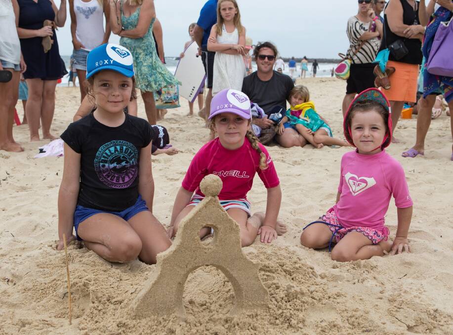 SAND ART: Learning the tricks to sand sculpting is just one way to keep the kids entertained these holidays. Picture: Supplied