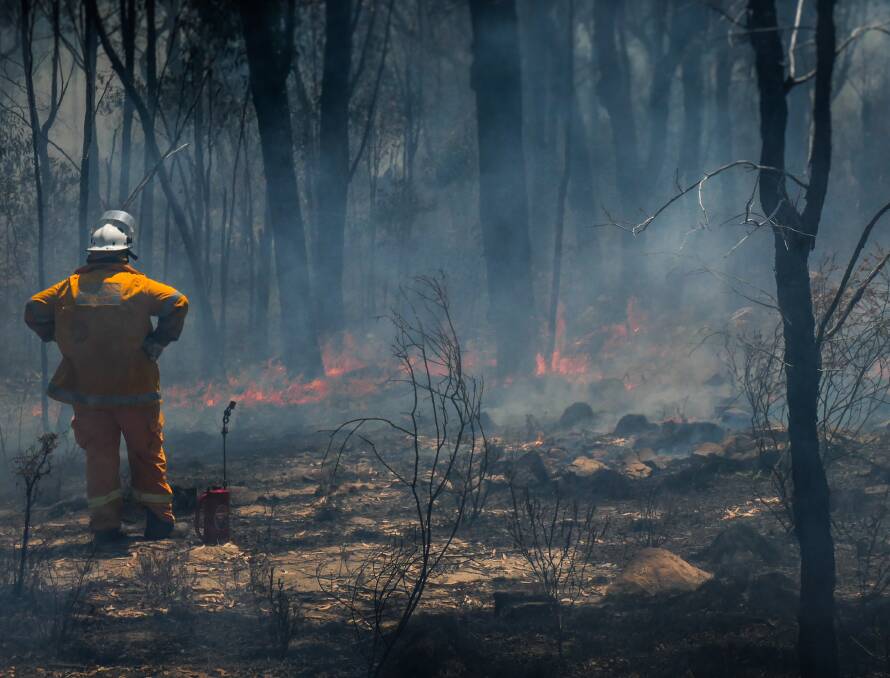 SELFLESS: Our nation's brave volunteer firefighters are among the many people that we have to be thankful for. 