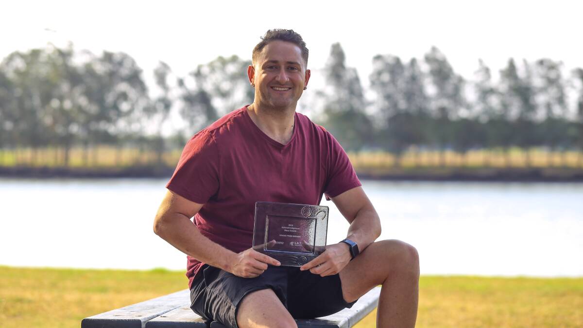 REWARDS: Jacob Ridgeway's first single Bullyman has won the 2019 National Indigenous Story Awards grand prize.