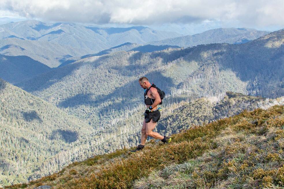 HEALTHY BODY AND MIND: Endurance runner Burt "Burty" Kennedy is set to run the Great North Walk from Newcastle to Sydney and back within 100 hours in June.