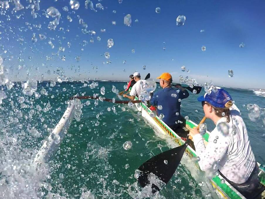 Pictures supplied by Newcastle Outrigger Canoe Club
