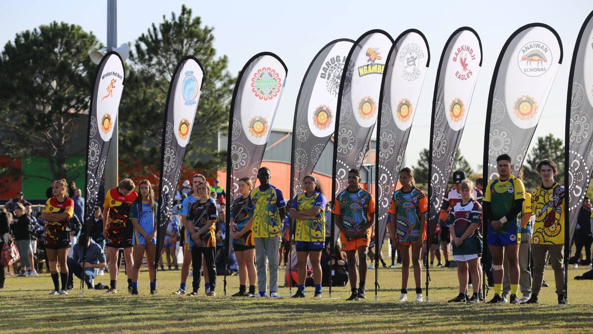 Opening of the 2018 Nations of Origin event in Raymond Terrace. Picture: Ellie-Marie Watts