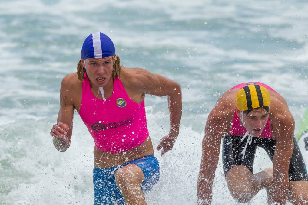 Nick Stoddart at the 2017 NSW Surf Life Saving Interbranch Championships. Picture: Max Mason-Hubers