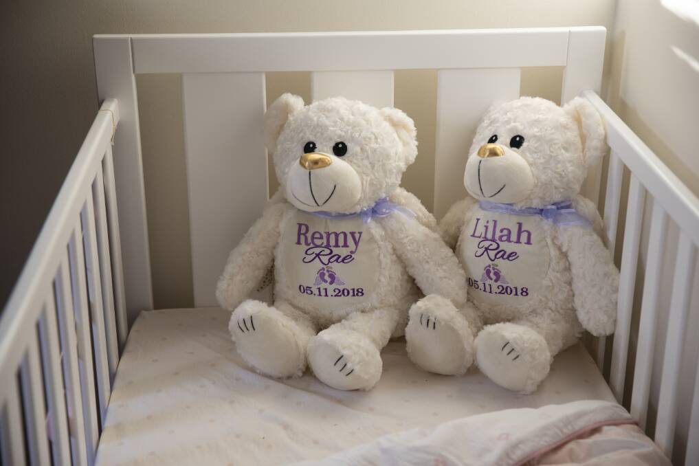 Inside Remy and Lilah Rae's room. Picture: Peter Stoop