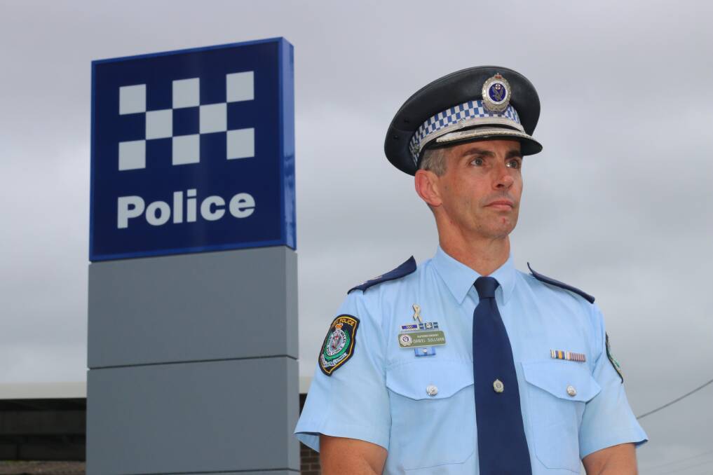 WORKING TOGETHER: Superintendent Danny Sullivan, the Lake Macquarie Police District commander, is supportive of the Cardiff Collaborative Community Project.