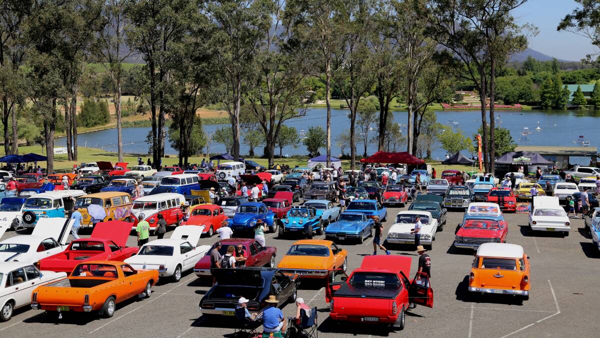 REVVED: Cars will be on show for the Lake Mac Big Weekend. 
