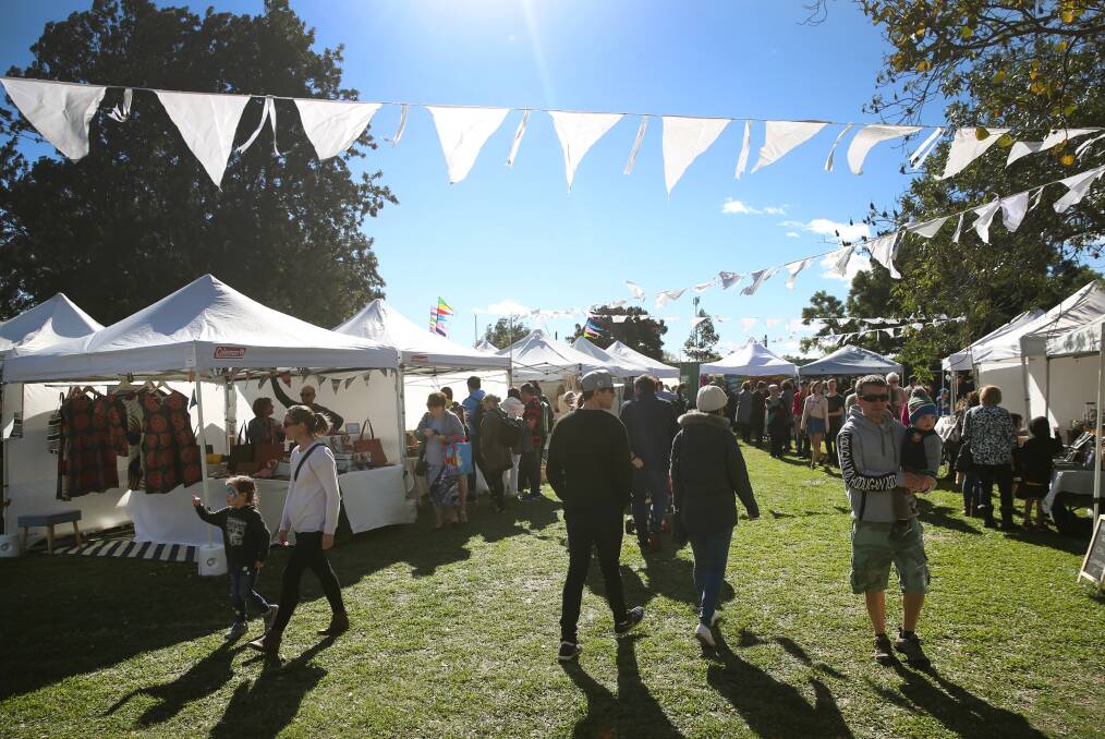 NEW YEAR: The Olive Tree Markets return to Civic Park on February 1. A raffle will be held to raise money for the bushfire appeal.