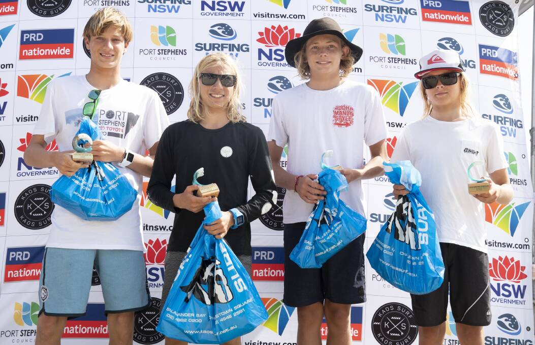 Photos from the final day of the Kaos Surf PRD Cadet Cup and the Open Women's Pro-Am at Birubi Beach on Sunday, November 5. Pictures: Ethan Smith / Surfing NSW