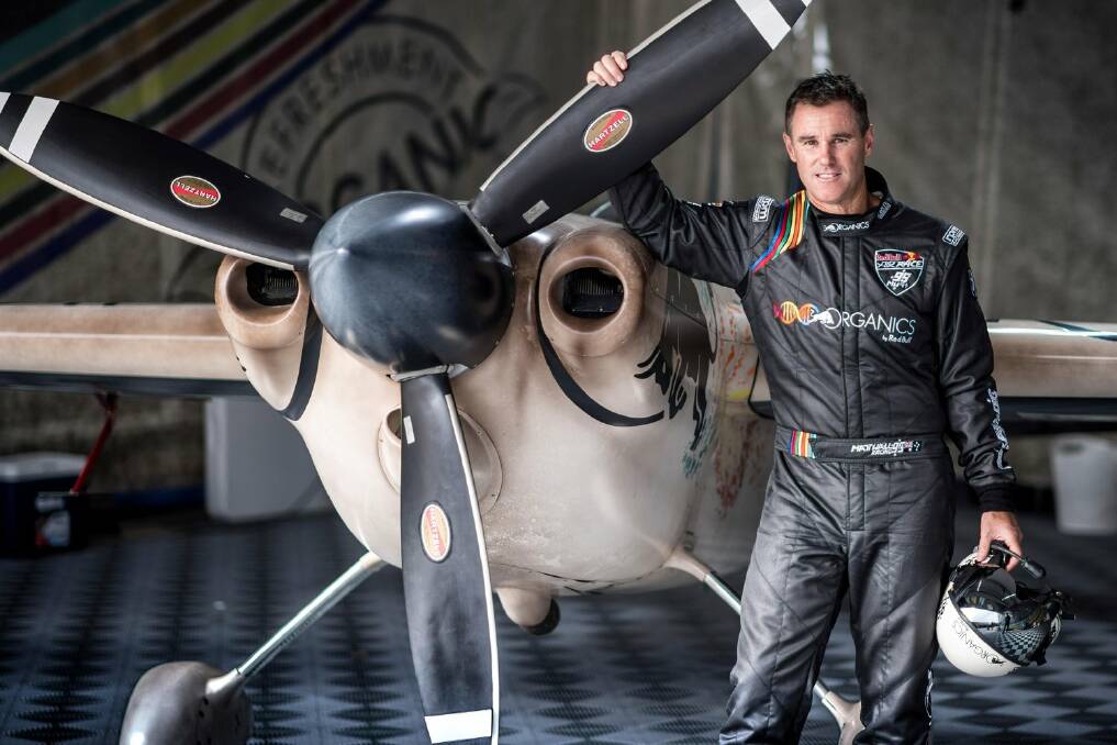 Matt Hall before the first stage of the Red Bull Air Race World Championship in Abu Dhabi, United Arab Emirates on January 30, 2018. Picture: Predrag Vuckovic