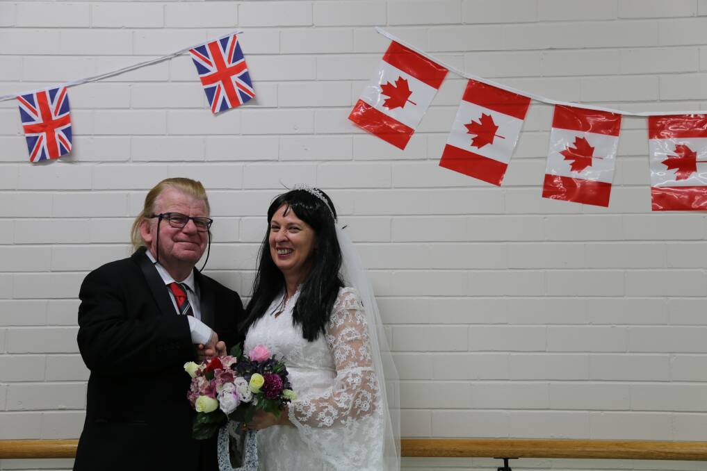 Residents and staff of RFBI Hawkins Masonic Village in Edgeworth held a royal wedding pantomime on Wednesday. Pictures: Ellie-Marie Watts
