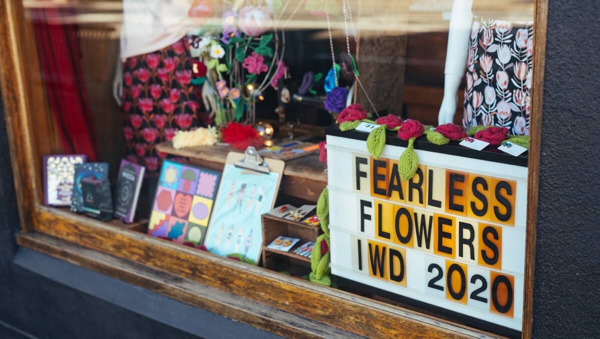 Follow the Fearless Flowers trail, a Timeless Textiles project for International Women's Day. Picture: Lee Illfield Photography