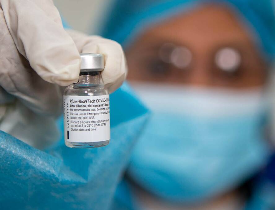 The Pfizer vaccine was approved in Australia on Monday. Picture: Getty Images