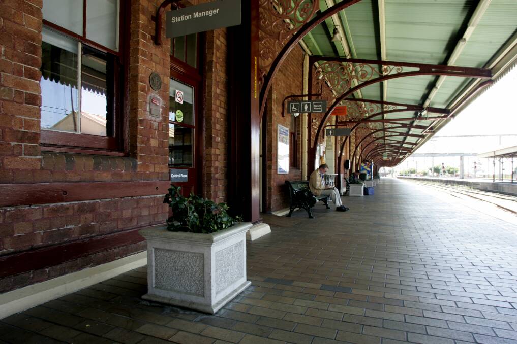 IDEAS WELCOME: Heritage-listed Newcastle railway station.