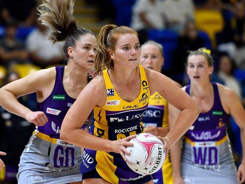 Steph Wood has come off the bench to star in the Sunshine Coast Lightning's Super Netball victory.
