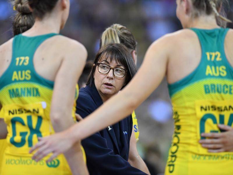 Coach Lisa Alexander (C) says Australia must lift after their Constellation Cup netball loss to NZ.
