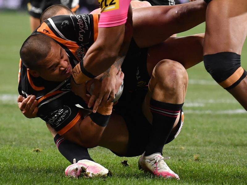 Wests Tigers' Joey Leilua is facing at least a month ban if he is suspended by the NRL judiciary.