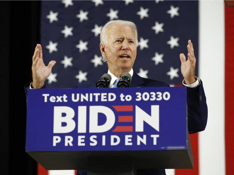 Democratic presidential candidate Joe Biden has vowed to uproot instutionalised racism in the US.